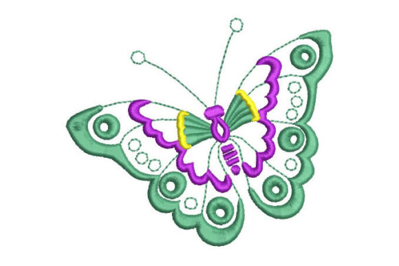 A Designer's Review of the Flying Green Butterfly Embroidery