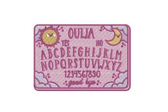 A Designer's Review of the Ouija Board Embroidery Design
