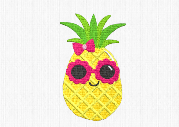 A Tropical Holiday Sweet Pineapple Embroidery Review