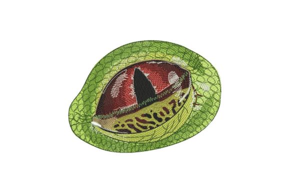 An Embroidery Designer's Craft Fair Review: Reptile Eye
