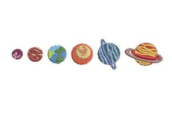 An Embroidery Designer's Review of the Planets Pattern