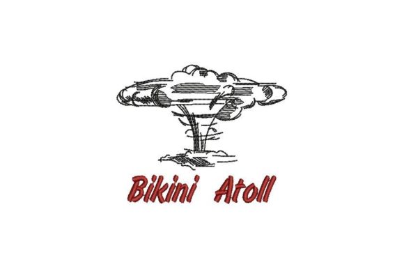 Bikini Atoll Embroidery Design: A Designer's Review