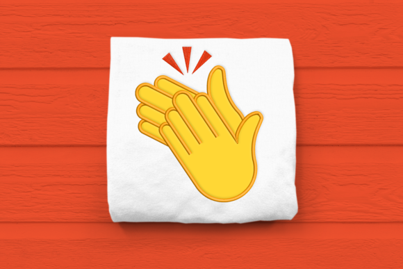 Clapping Hands Applique for Craft Fair Success
