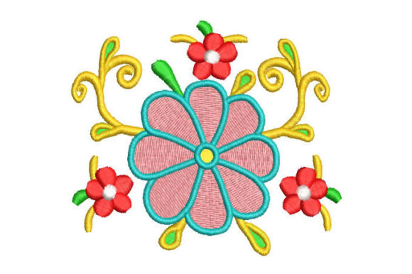 Colorful Flower Decoration: A Seasonal Embroidery Review