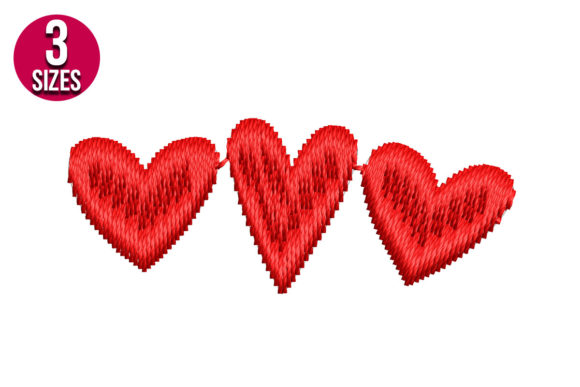 Evaluating the Three Hearts Embroidery Design for Your Small Shop