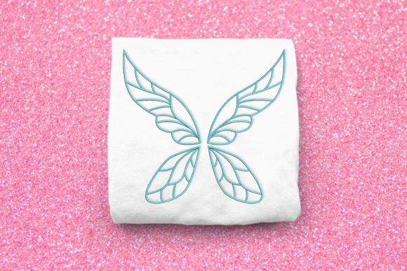 Fairy Wings Outline: A Design Review for Boutique Sweatshirts