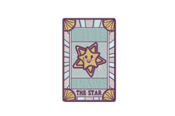 Stitching The Star: A Kawaii Tarot Card for Seasonal Joy