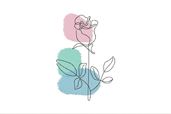 The One Line Rose Embroidery: A Designer's Review for Personalized Gifts